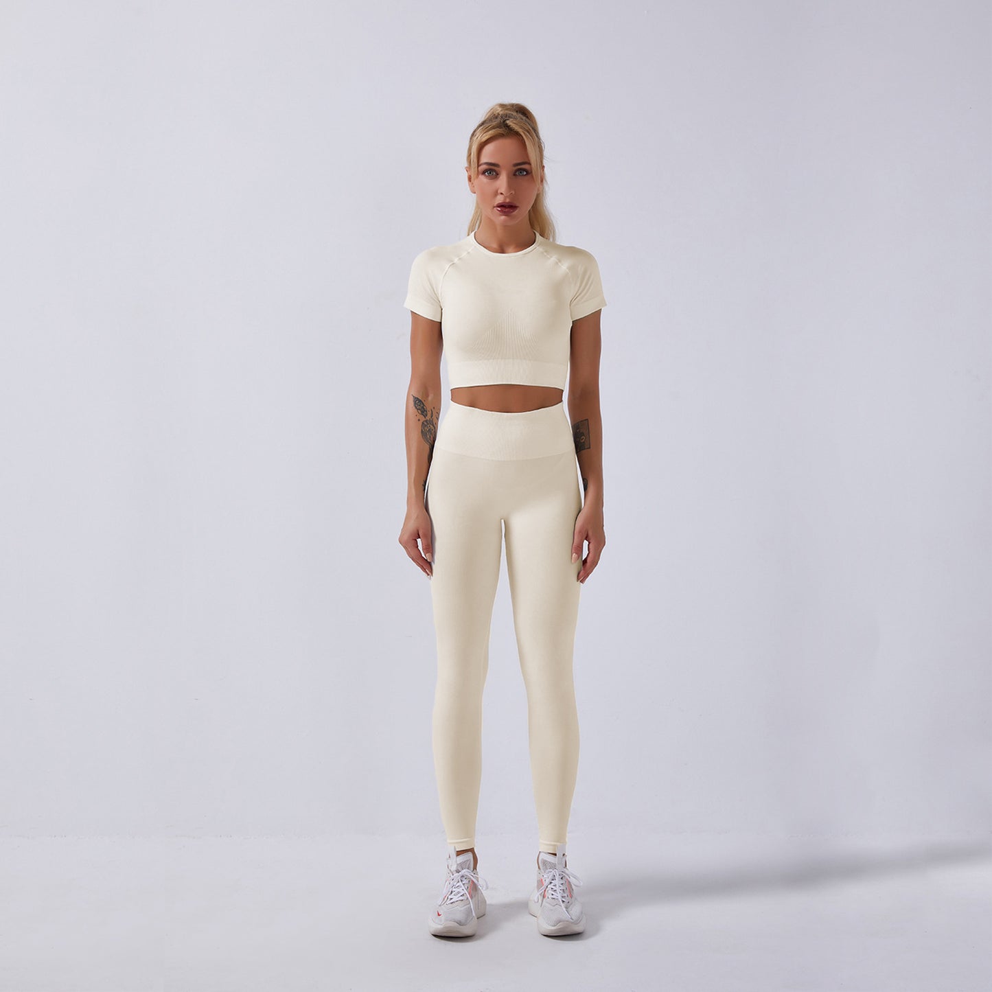 Women fitness active gym seamless botee Yoga Set - The JoyS