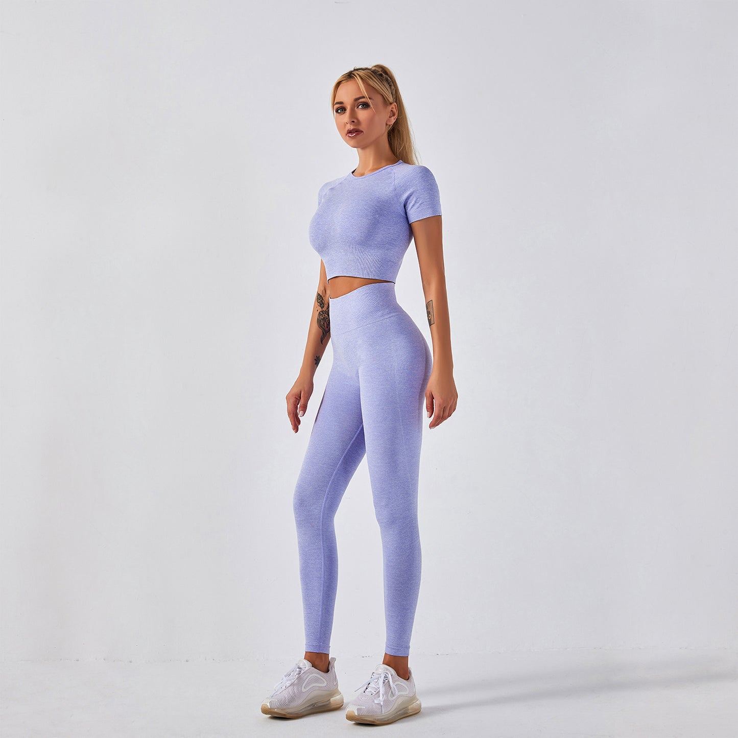 Women fitness active gym seamless botee Yoga Set - The JoyS