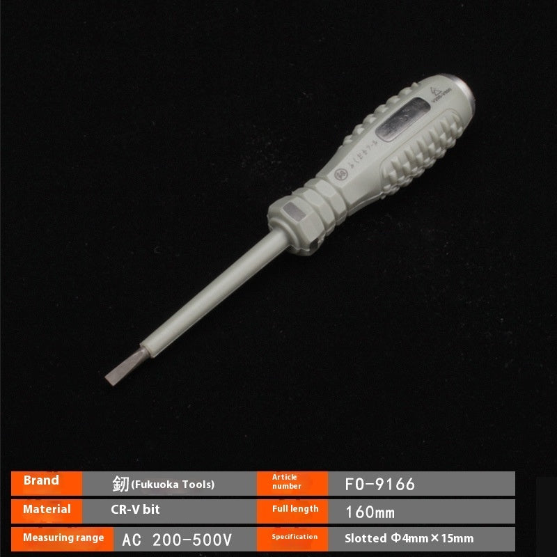 Test Pencil Cross And Straight Screwdriver Voltage Skin Analyzer Household