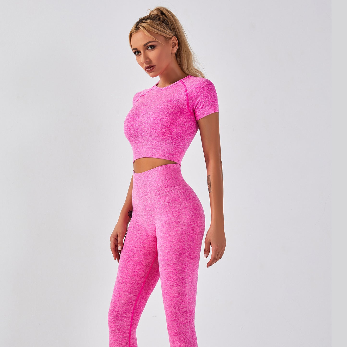Women fitness active gym seamless botee Yoga Set - The JoyS