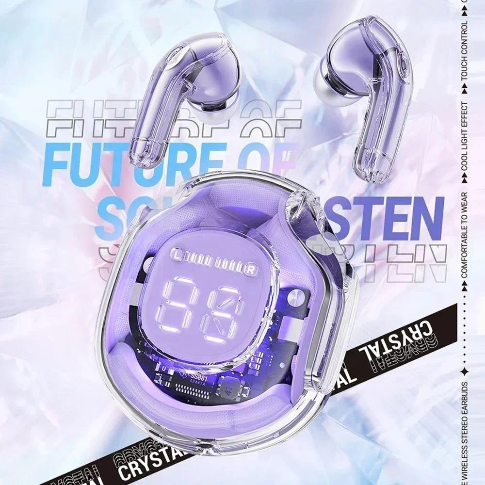 Transparent Warehouse Wireless Bluetooth Headset - The JoyS