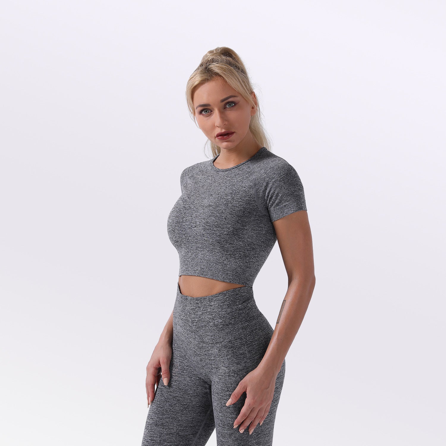 Women fitness active gym seamless botee Yoga Set - The JoyS