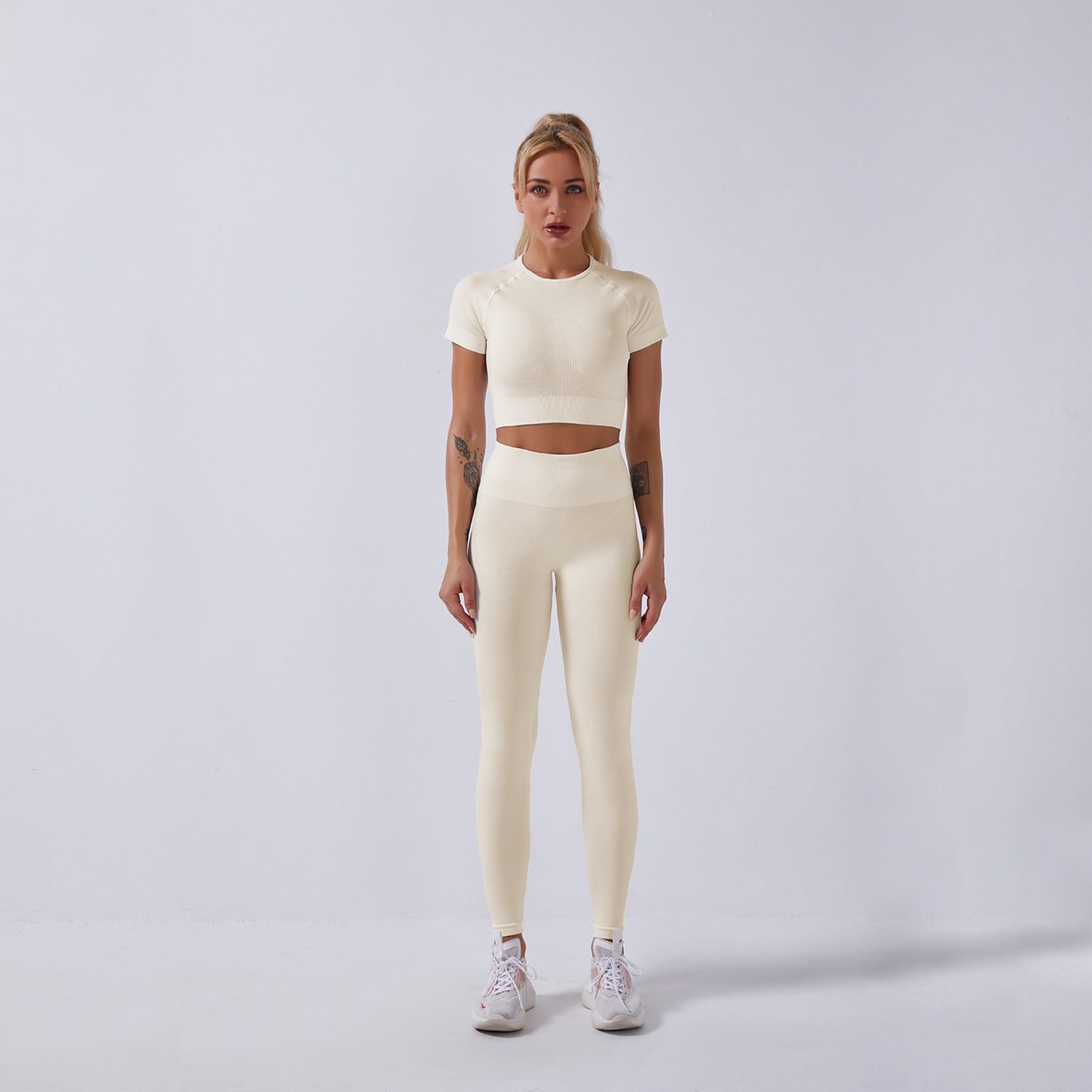 Women fitness active gym seamless botee Yoga Set - The JoyS