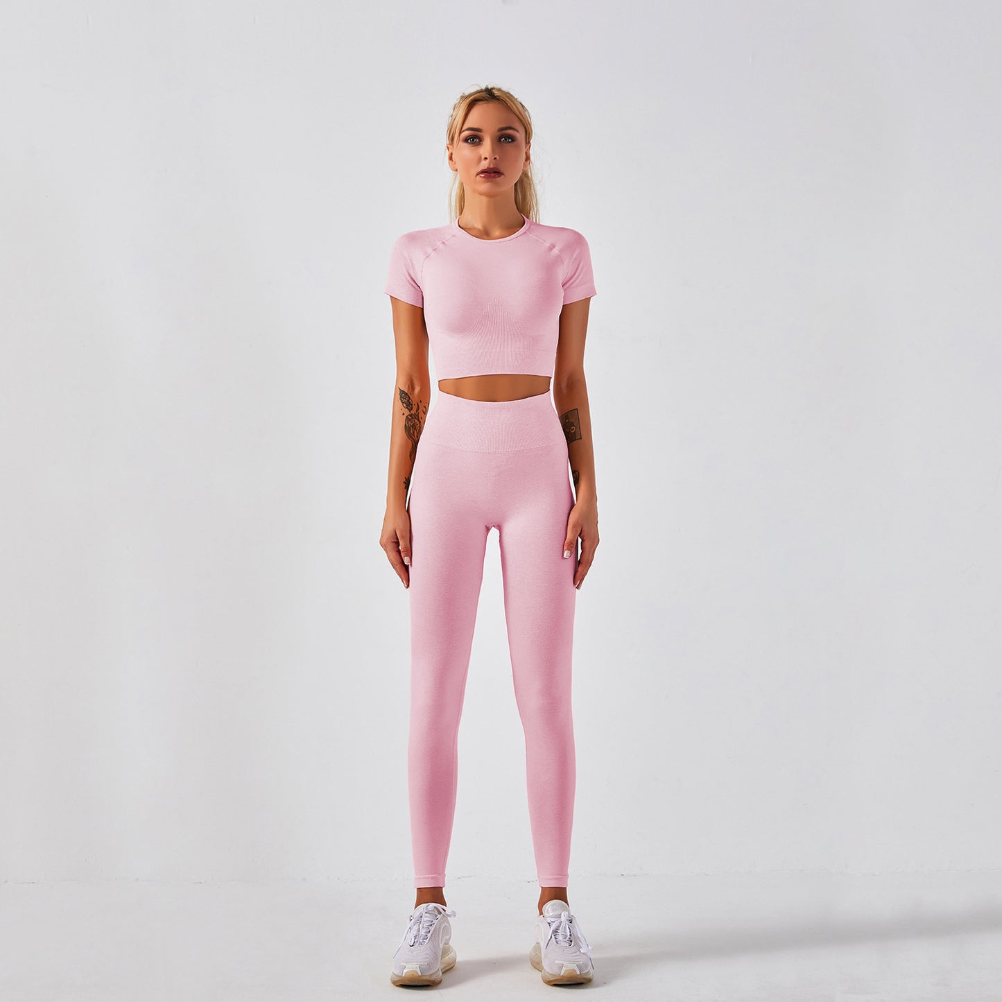 Women fitness active gym seamless botee Yoga Set - The JoyS