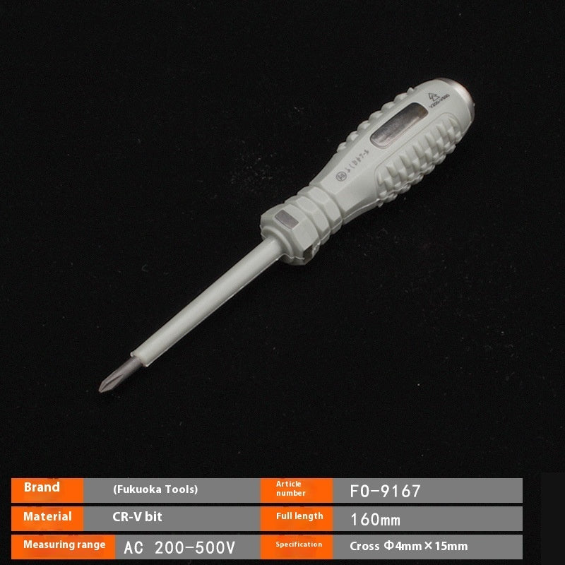 Test Pencil Cross And Straight Screwdriver Voltage Skin Analyzer Household